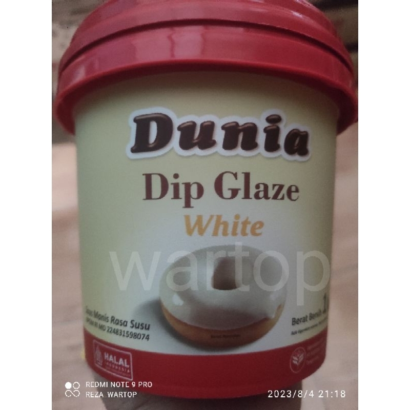 

RB22 dunia plaza dip glaze 1kg