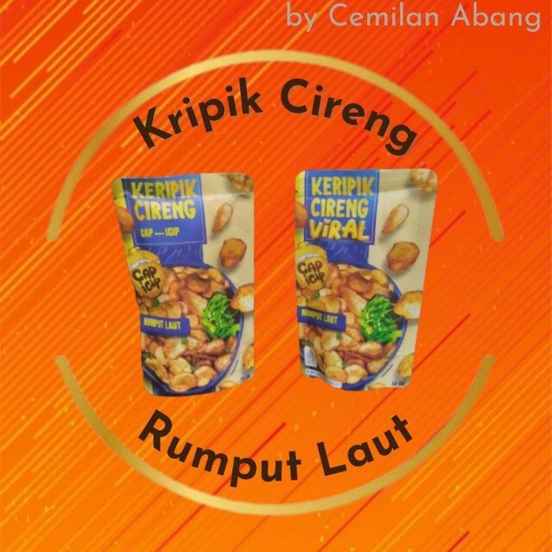 

kripik cireng cap-icip| kripik viral| cemilan enak