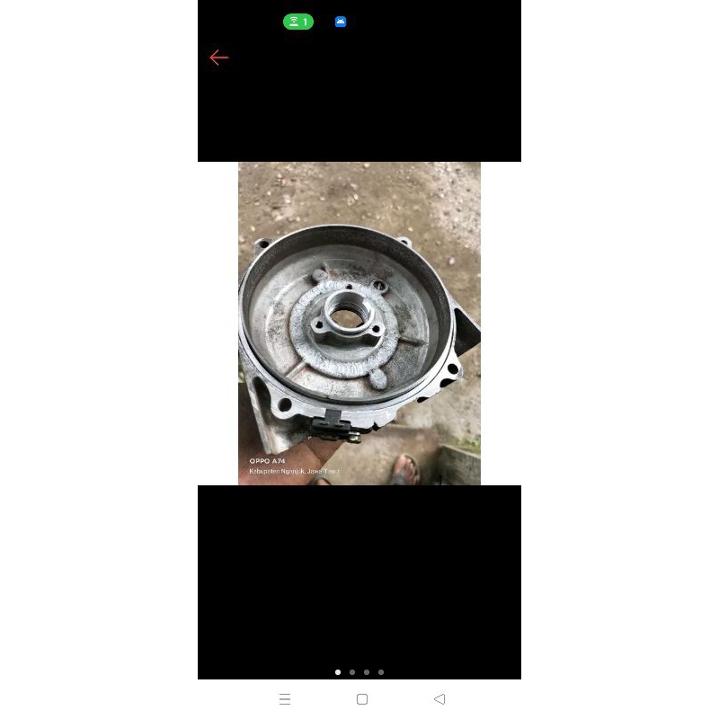 Dudukan spul tiger pnp Cb/GL 100