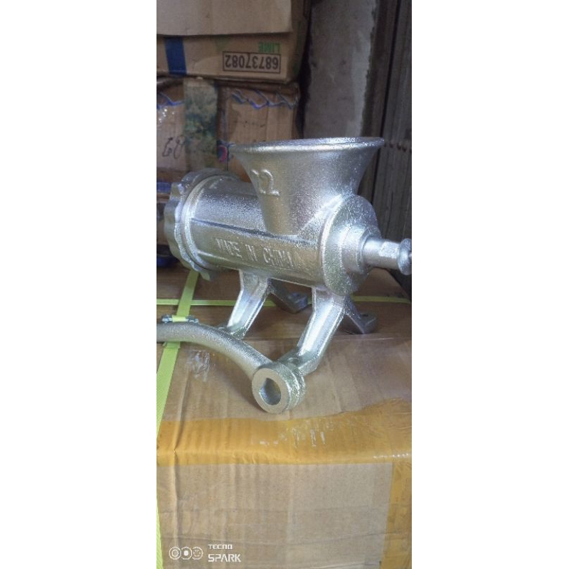 Gilingan Daging Manual No. 22 Bahan Besi cor