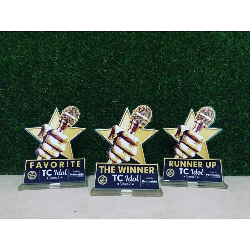 Piala Idol / Piala Bernyanyi / Piala Pidato