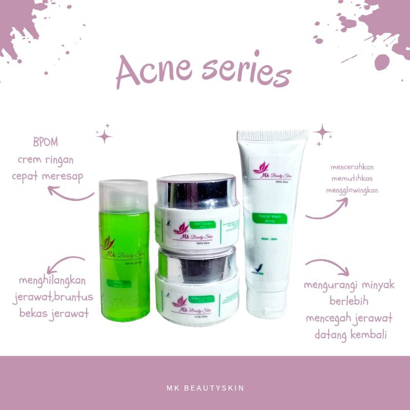 MK beauty skin paket Acne