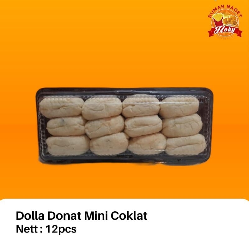 

Dolla Donat Mini Gula isi 20pcs / Coklat Lumer isi 12pcs