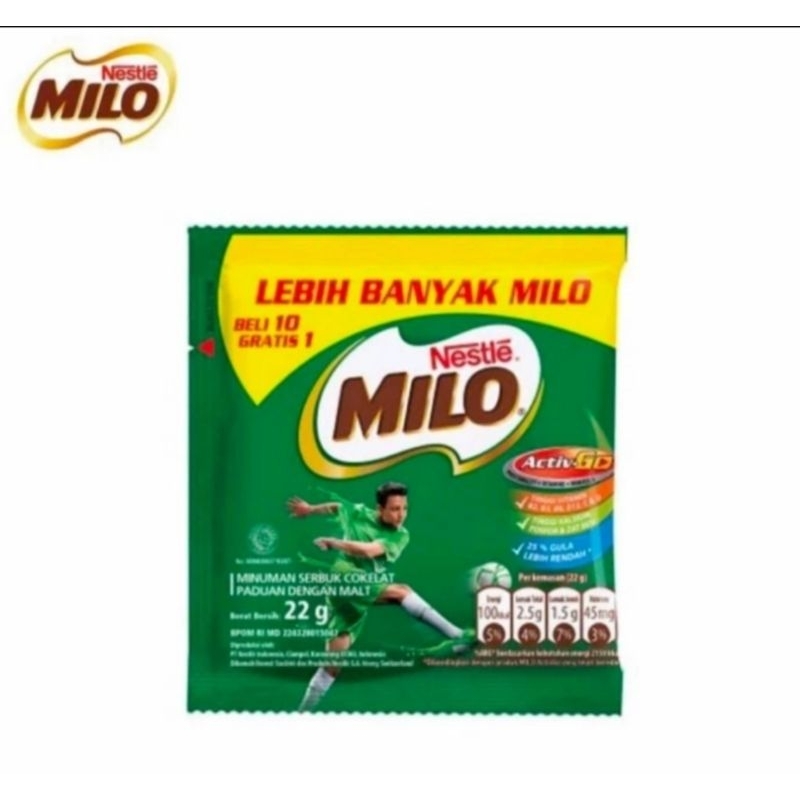 

Milo renceng 22gr