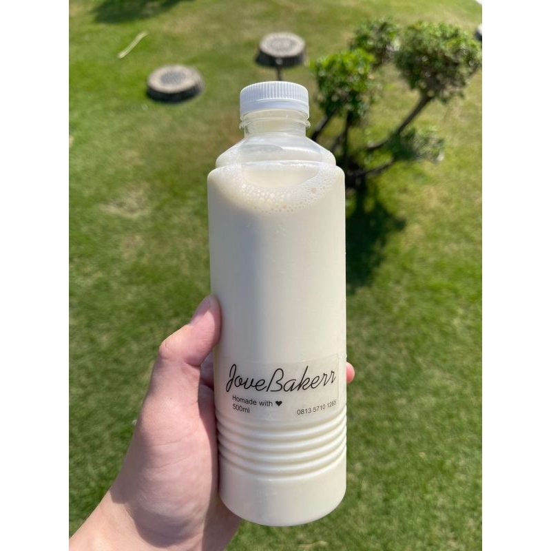 

(PAKET 3 BOTOL) Sari kedelai homemade 500ml