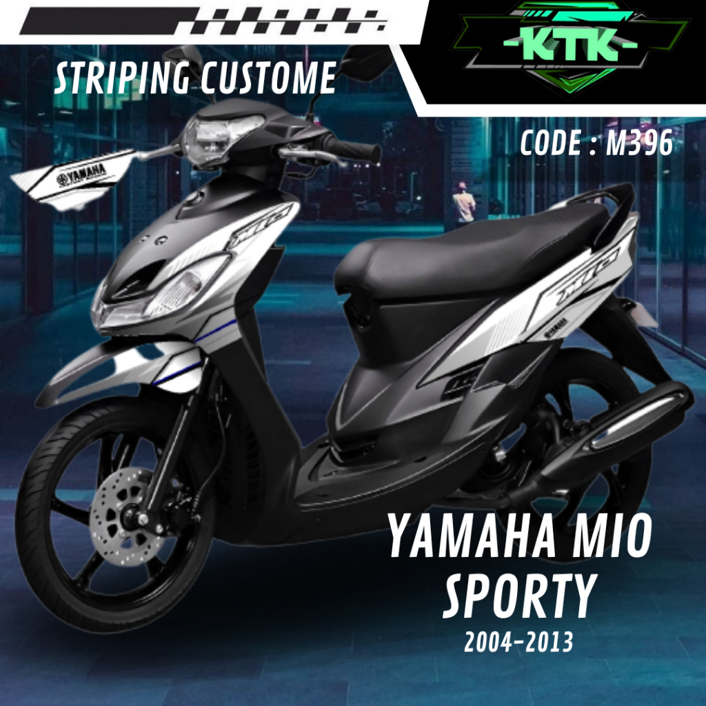 Lis Striping Stiker List Sticker Striping Variasi Les Aksesoris Pelindung Bodi Logo Emblem Motor Yam