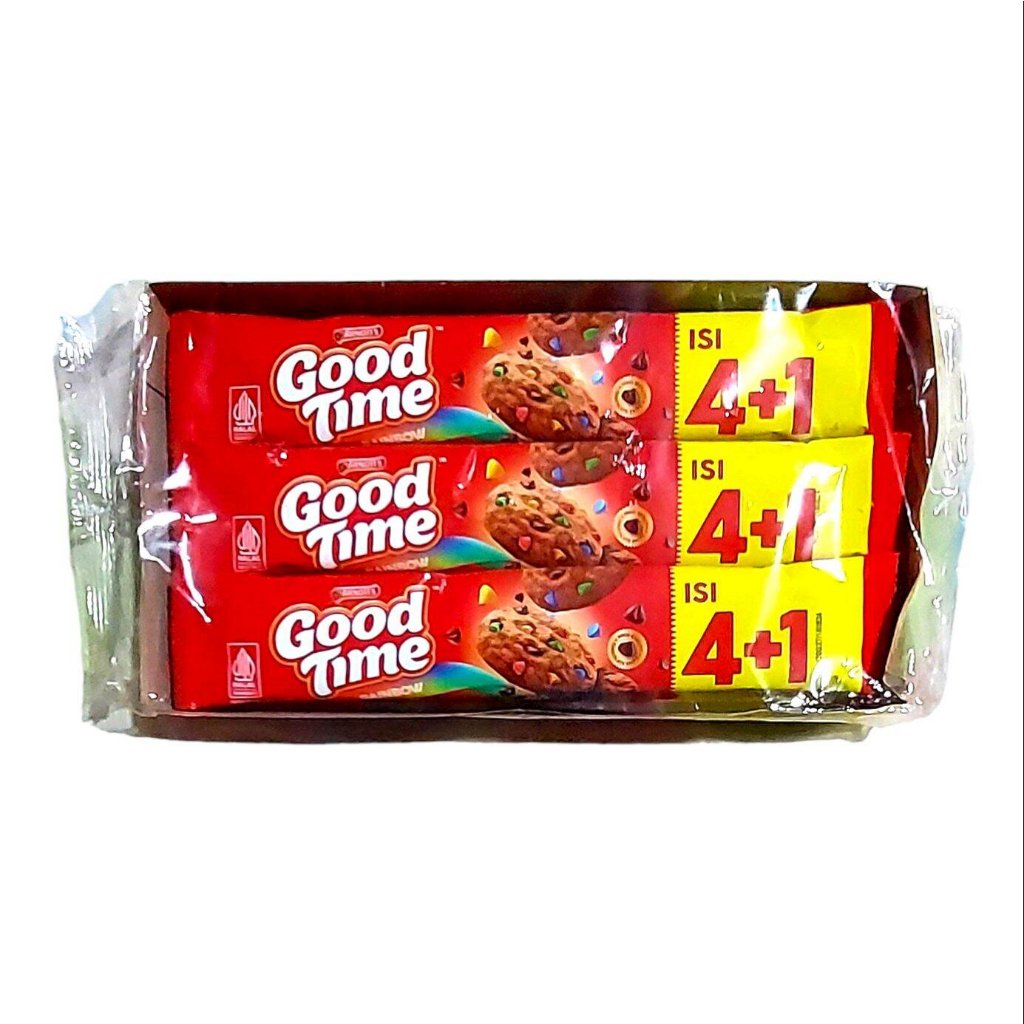 

ARNOTT'S GOOD TIME BOX ISI 12 x 26.5gr DOUBLE CHOCOLATE RAINBOW CHOC COOKIES COKLAT CHOCOCHIPS BISKUIT KUE WAFER COKELAT CEMILAN ANAK GROSIR MURAH MAKANAN RINGAN DUS 26.5 GRAM ARNOTTS 21.2+5.3 gr