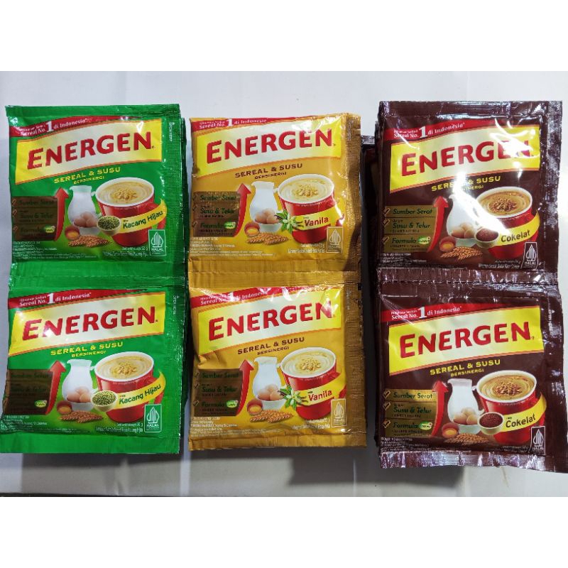 

Energen Sereal & Susu isi 10 Sachet