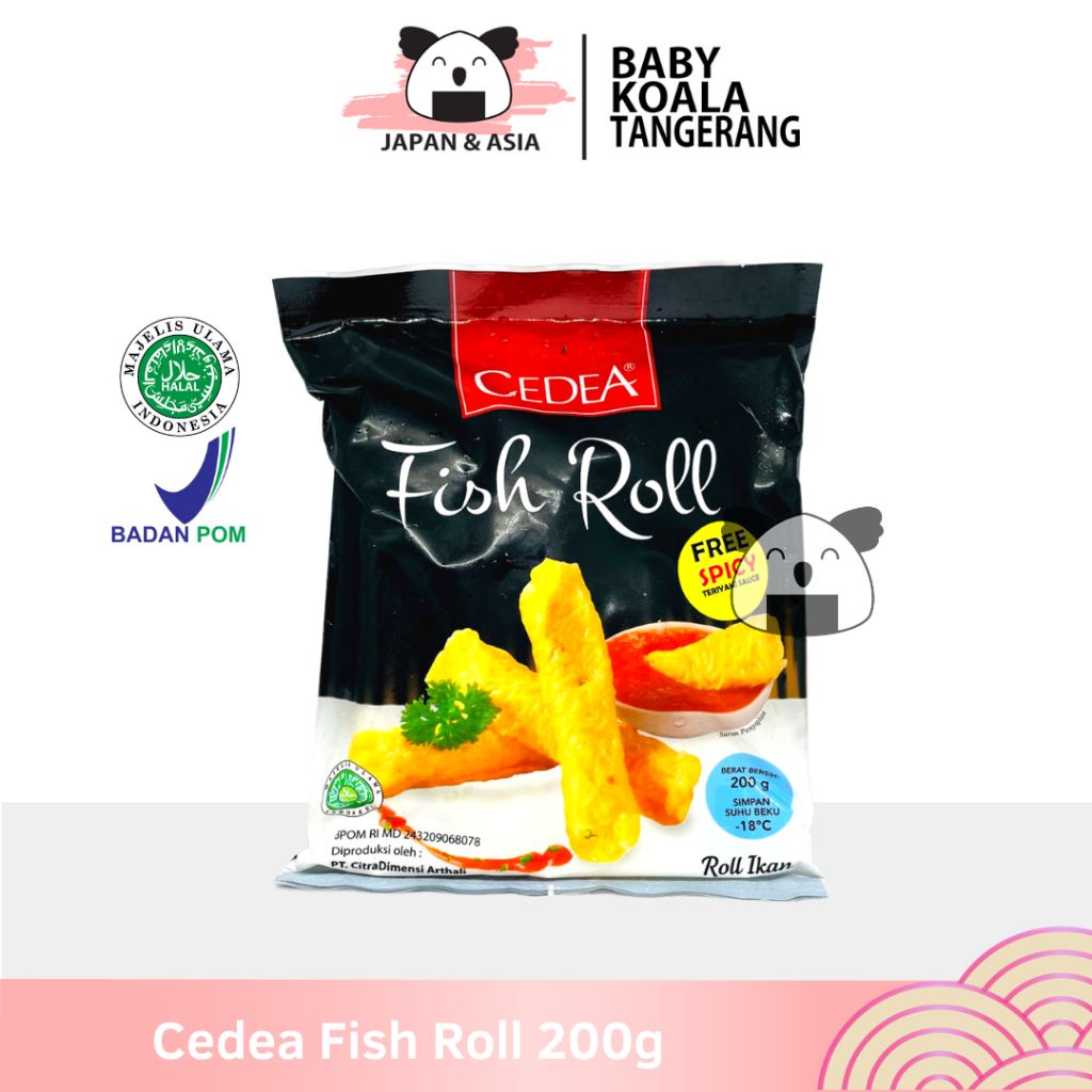 

CEDEA Fish Roll 200g Halal | Ikan Olahan