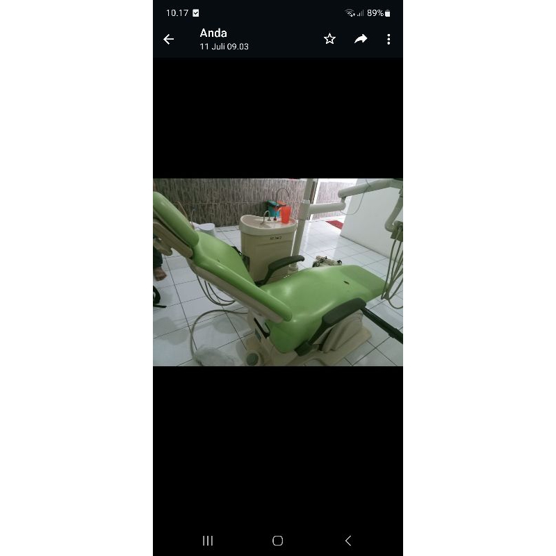jual dental unit second
