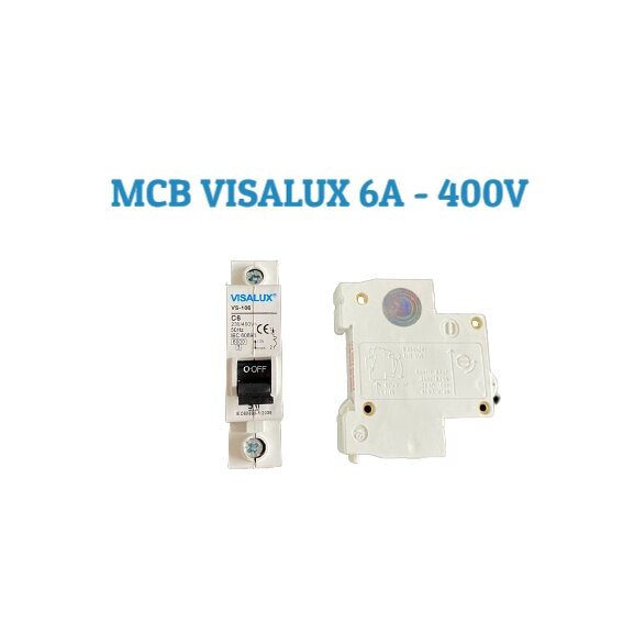 MCB VISALUX 6 AMPERE MCB VISALUX 400V MCB