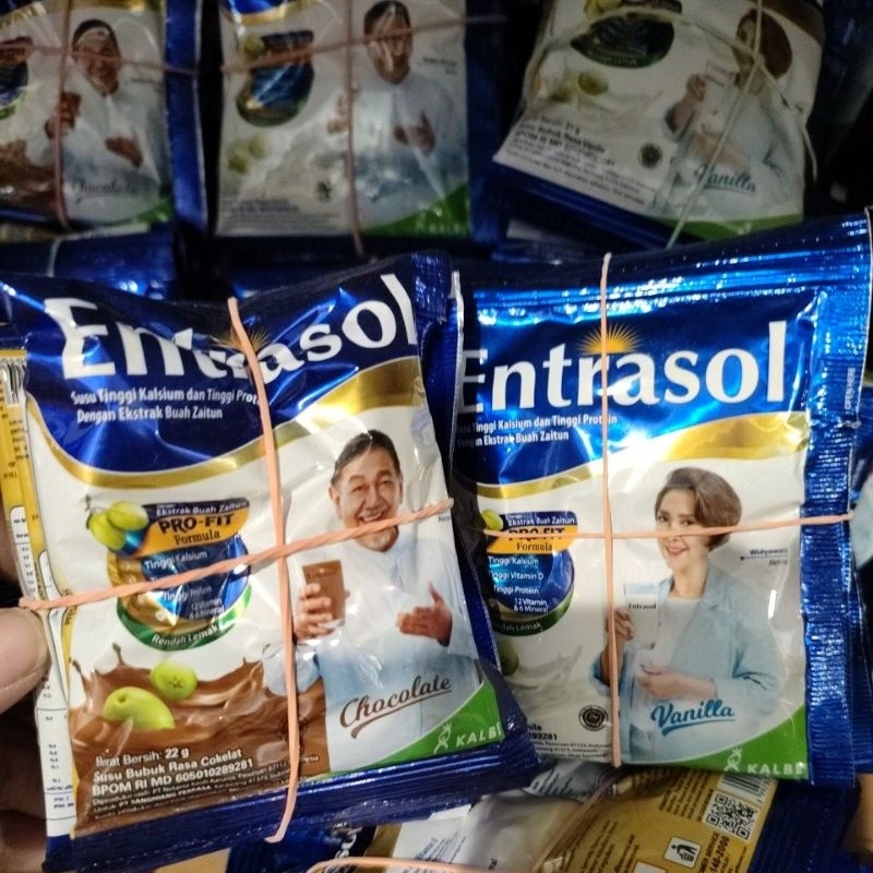 

SUSU ENTRASOL 1RENCENG 10 SACHET @21g