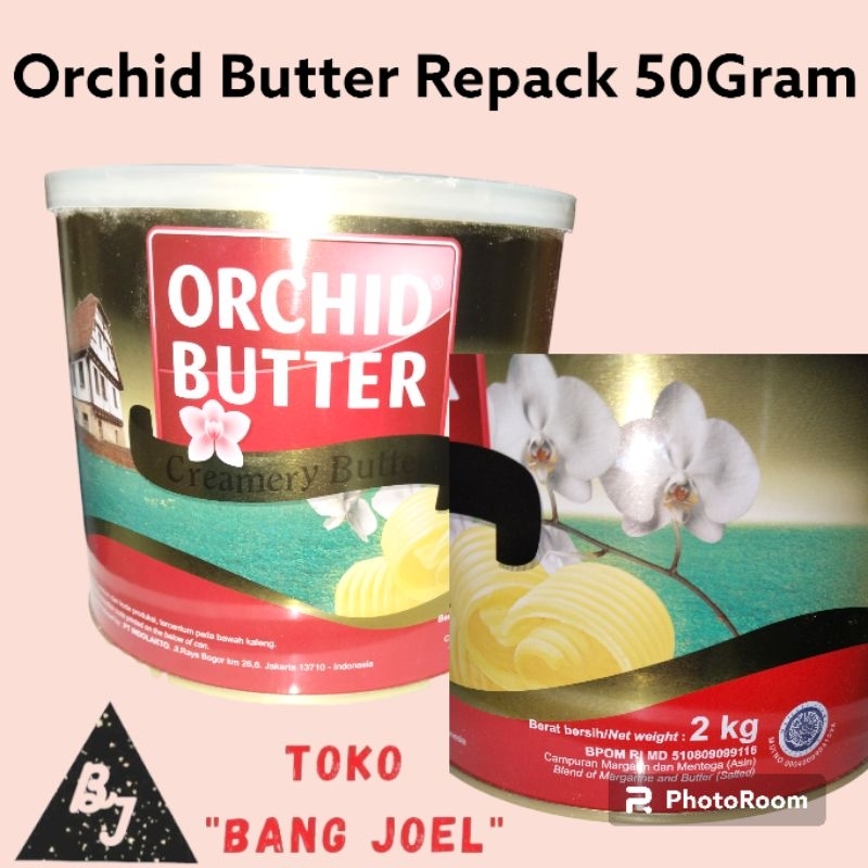

[Whispers] Butter Cream Repack 50 Gram / Wijsman Dutch butter cream, Orchid butter cream, anchor