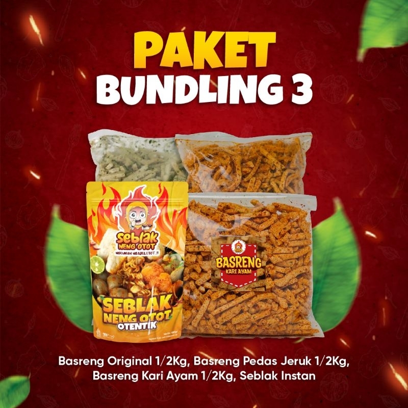 

Hemat Paket Bundling 3 Neng Otot Snack