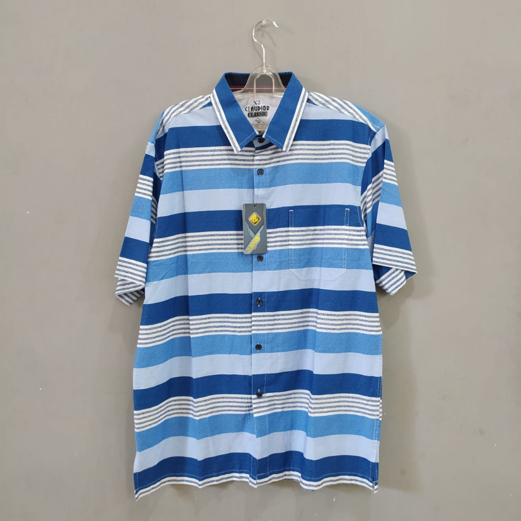 KEMEJA PRIA CLAUDIOR  CLASSIC 9307 BIG SIZE
