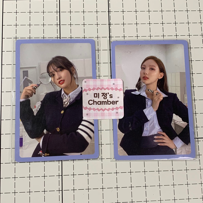 BUNDLE Photocard Official TWICE Nayeon & Momo Scientist 3rd full album