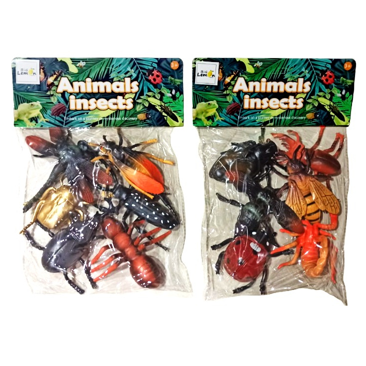 Mainan Binatang Insect Mainan Hewan Serangga Karet