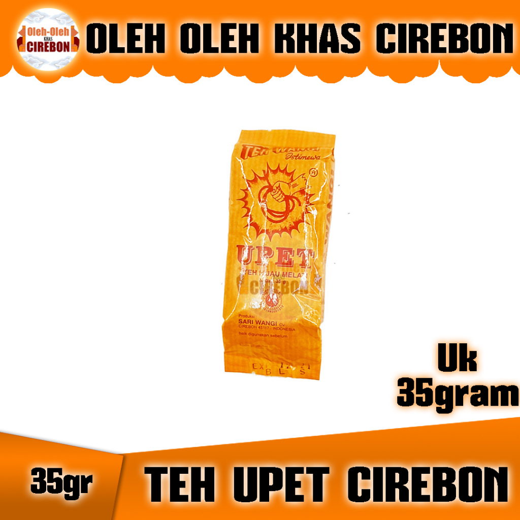 

Teh Upet 35gram Oleh Oleh Khas Cirebon