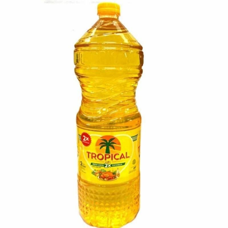 

Minyak Goreng Tropical Botol 2 Liter/Tropical Cooking oil 2L Bottle