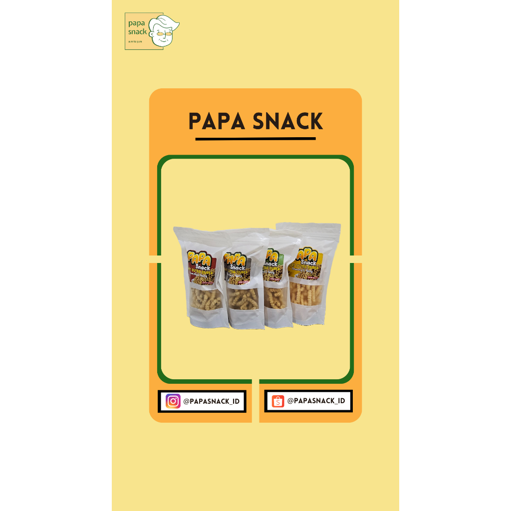 

KERIPIK ULAT SUTRA BY PAPA SNACK INDONESIA