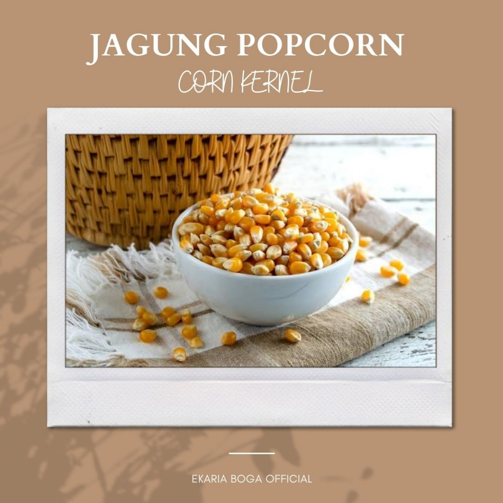 

KACANG / BIJI | JAGUNG POP CORN | MENTAH | JAGUNG POPCORN ARGEN 250GR