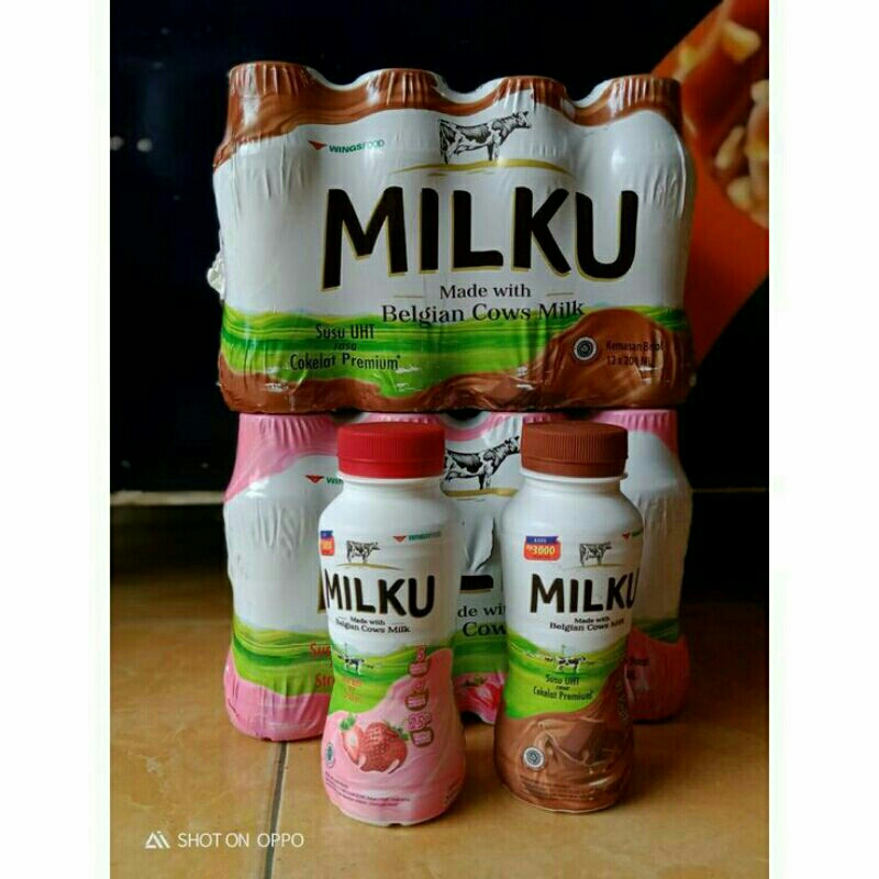 

Milku susu UHT 200ml