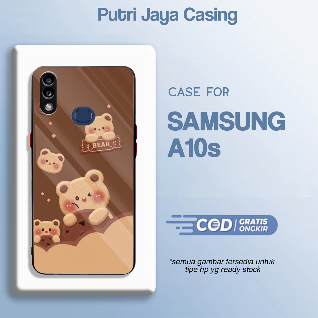 Case Hp Samsung A10s Casing Samsung A10s Motif ANIME BEAR 02 Casing Terbaru Case Karakter Lucu Casin