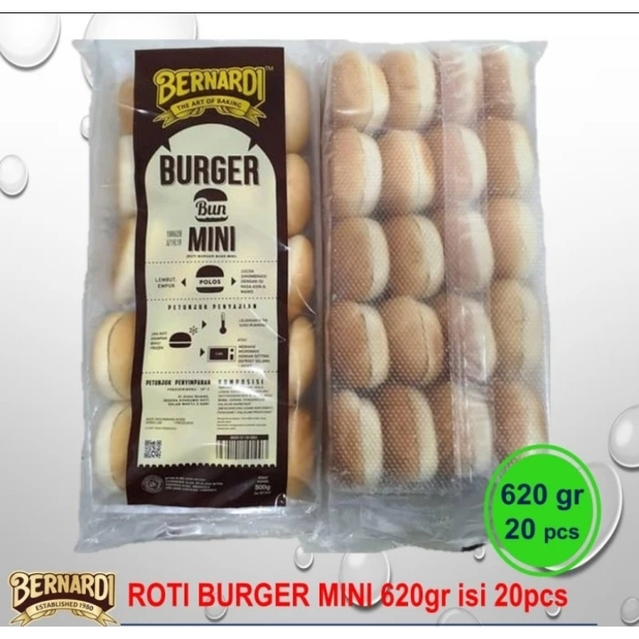 

Bernardi Roti Burger Mini Polos 20 pcs