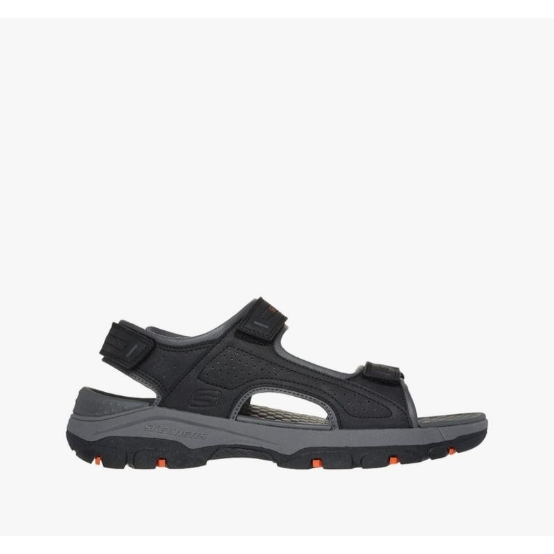 skechers 204105BLK Sandal Pria