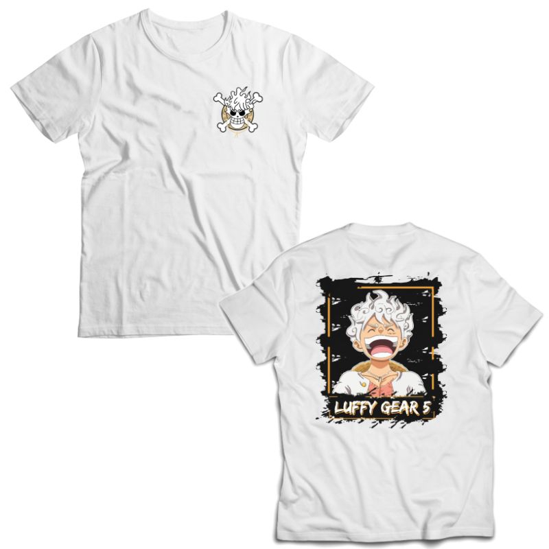 Tshirt Baju Kaos Luffy Gear 5 One Piece
