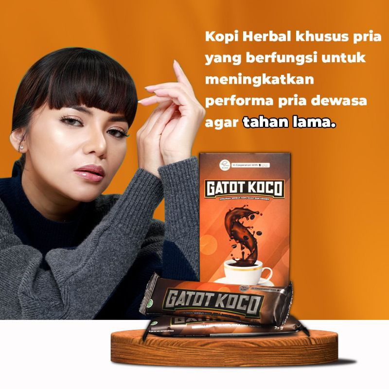 

KOPI GATOT KOCO DR.RICARD LE 1 box isi 5 sachet