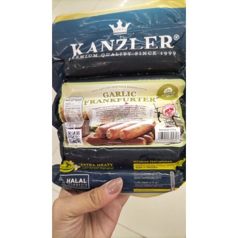 

SOSIS KANZLER ISI 5 BATANG 360GR