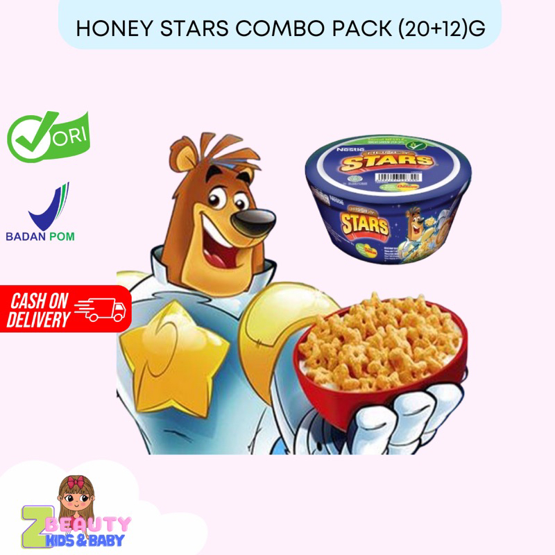 

NESTLE HONEY STARS COMBO PACK (20+12)G