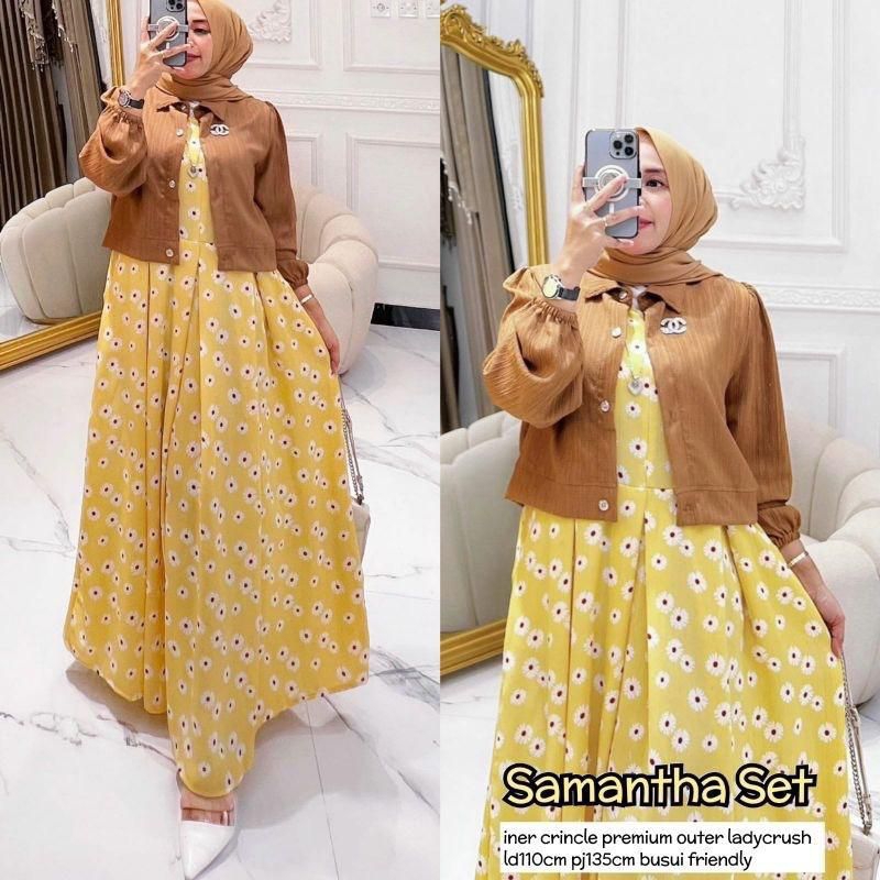 gamis Samantha set2in1