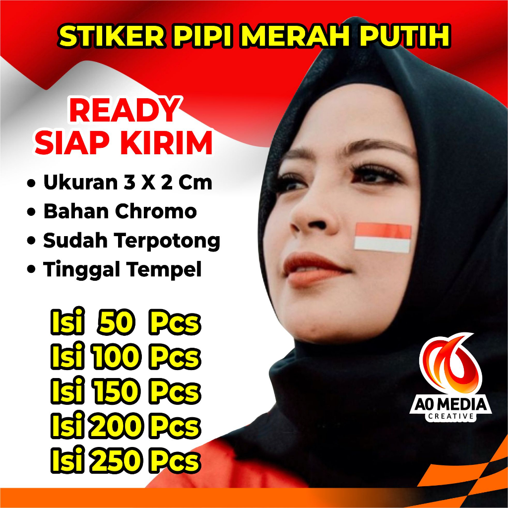 

Stiker Pipi Merah Putih - HUT RI