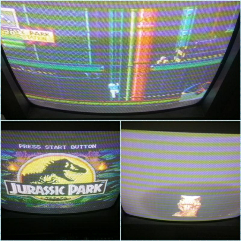 kaset sega 16 bit jurassic park
