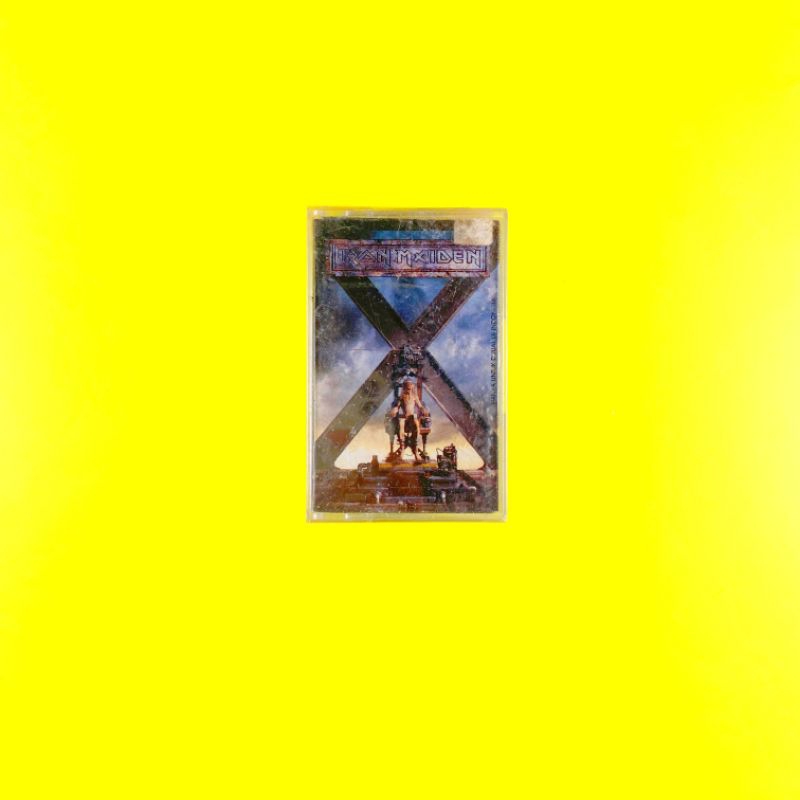 Kaset Pita /Tape Iron Maiden X Factor Original 100% Berfungsi/Tested