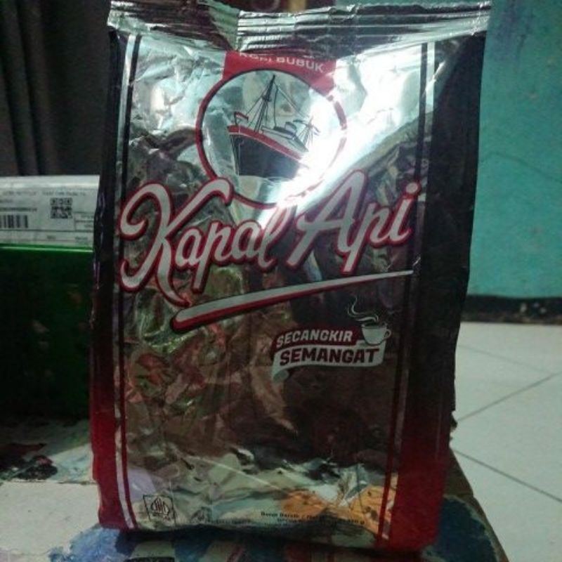 kopi kapal api bubuk tanpa gula 380gr