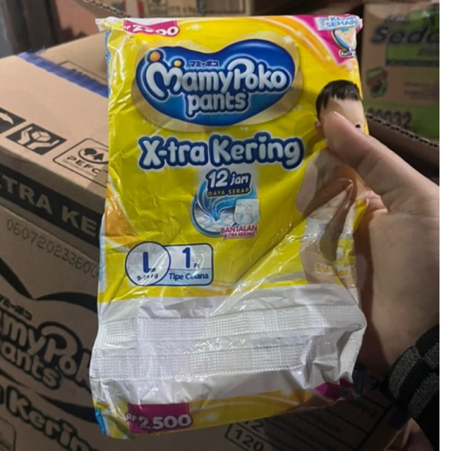 MamyPoko Pampers Bayi Ukuran L