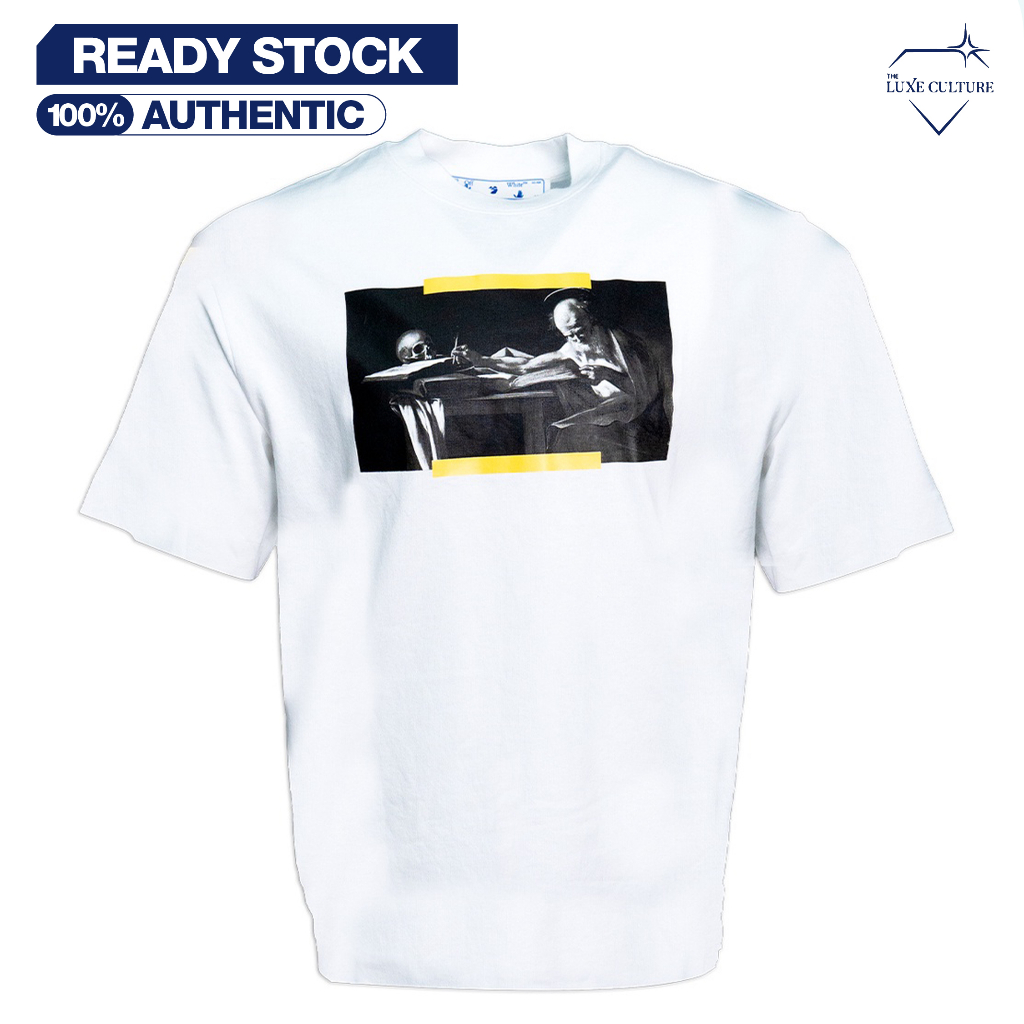 Off White Caravaggio Painting Yellow White / Kaos Branded Original