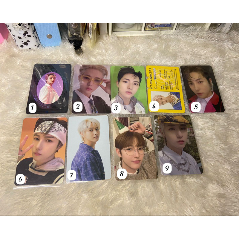 Photocard Renjun Tc Candy YB id card resonance kihno Hello Future xmas Glitch mode TDS