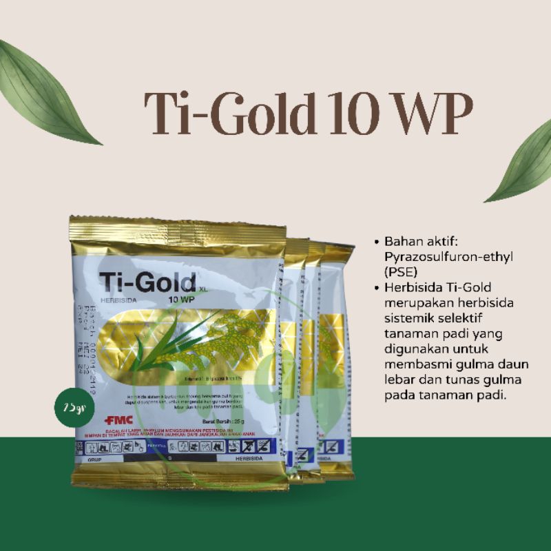 HERBISIDA TI-GOLD 10WP