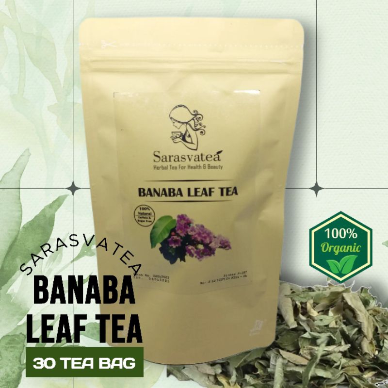 

Banaba Leaf Tea for Diabetes : Teh Daun Bungur Isi 30 Tea Bag