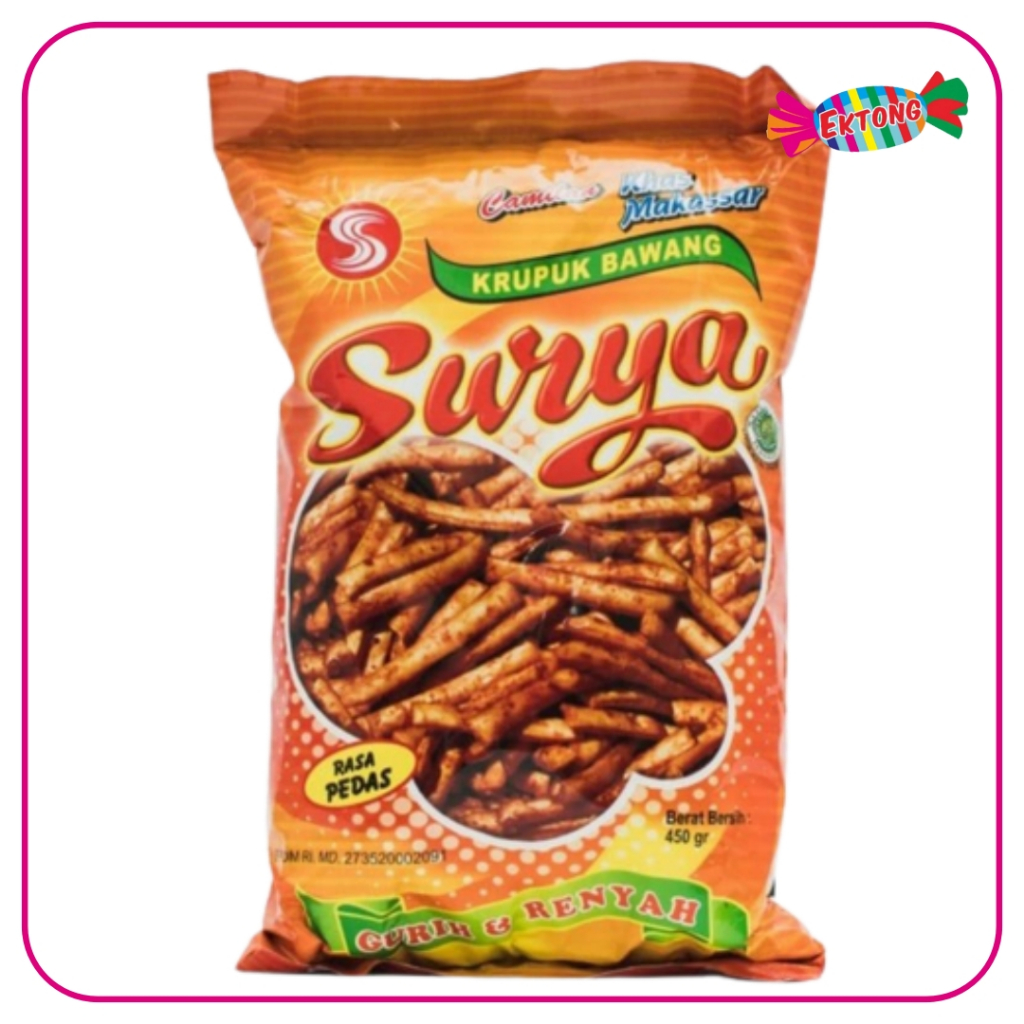 

SURYA KERUPUK BAWANG 225gr / 450gr