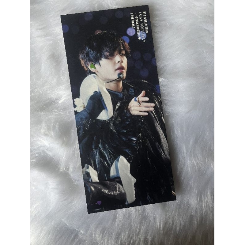 Bookmark Taehyung DVD Love Yourself Final In Seoul