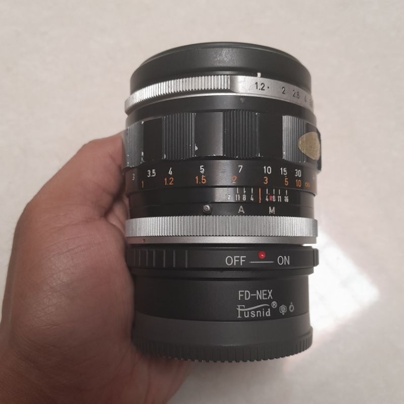 Canon FL 55mm F1.2 Cakeppp