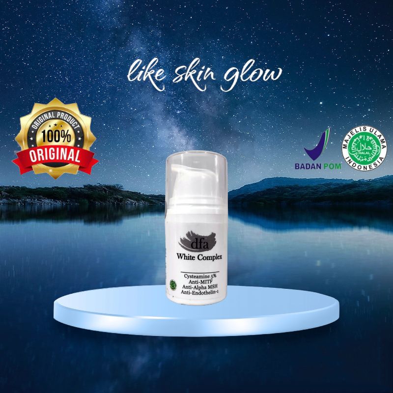 [100%ORI] DFA WHITE COMPLEX / Serum Flex Hitam