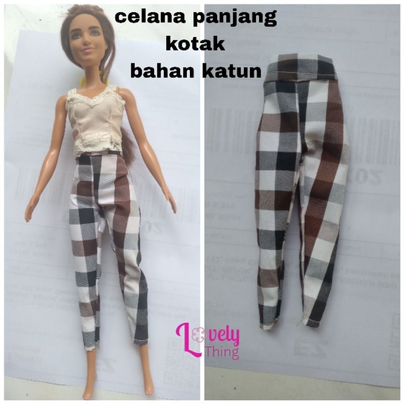 celana panjang boneka barbie/link celana-celana panjang barbie