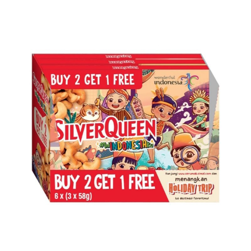 

[SILVERQUEEN EDISI KEMERDEKAAN RI - BUY 2 GET 1]