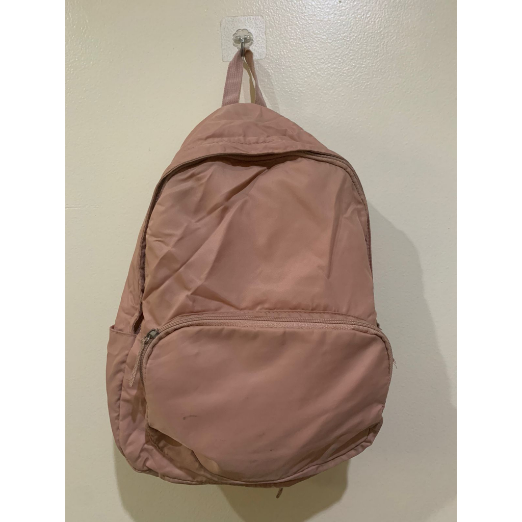 Tas Miniso pink minigo ransel backpack